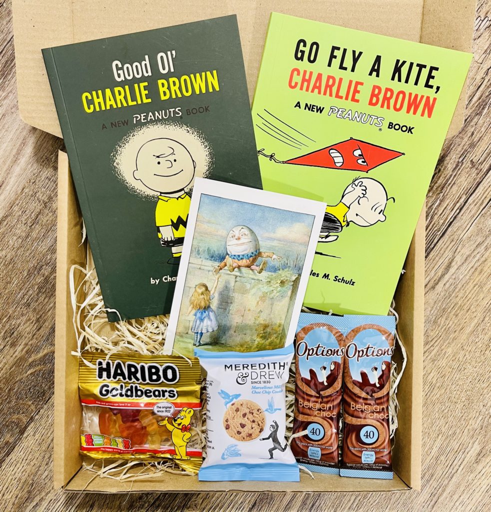 Good Old Charlie Brown Box Tea Leaves Reads