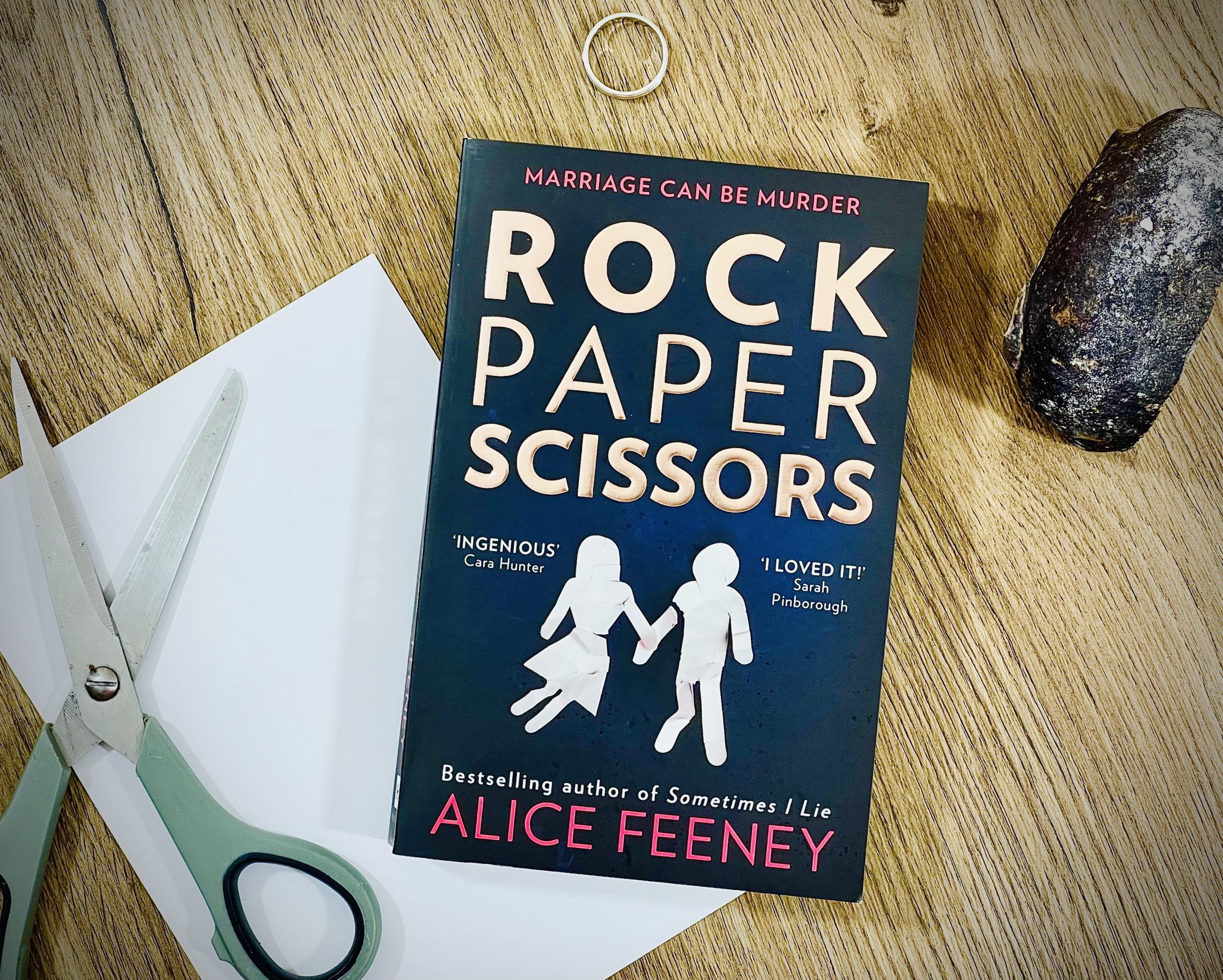 Rock Paper Scissors by Alice Feeney - Tea Leaves & Reads