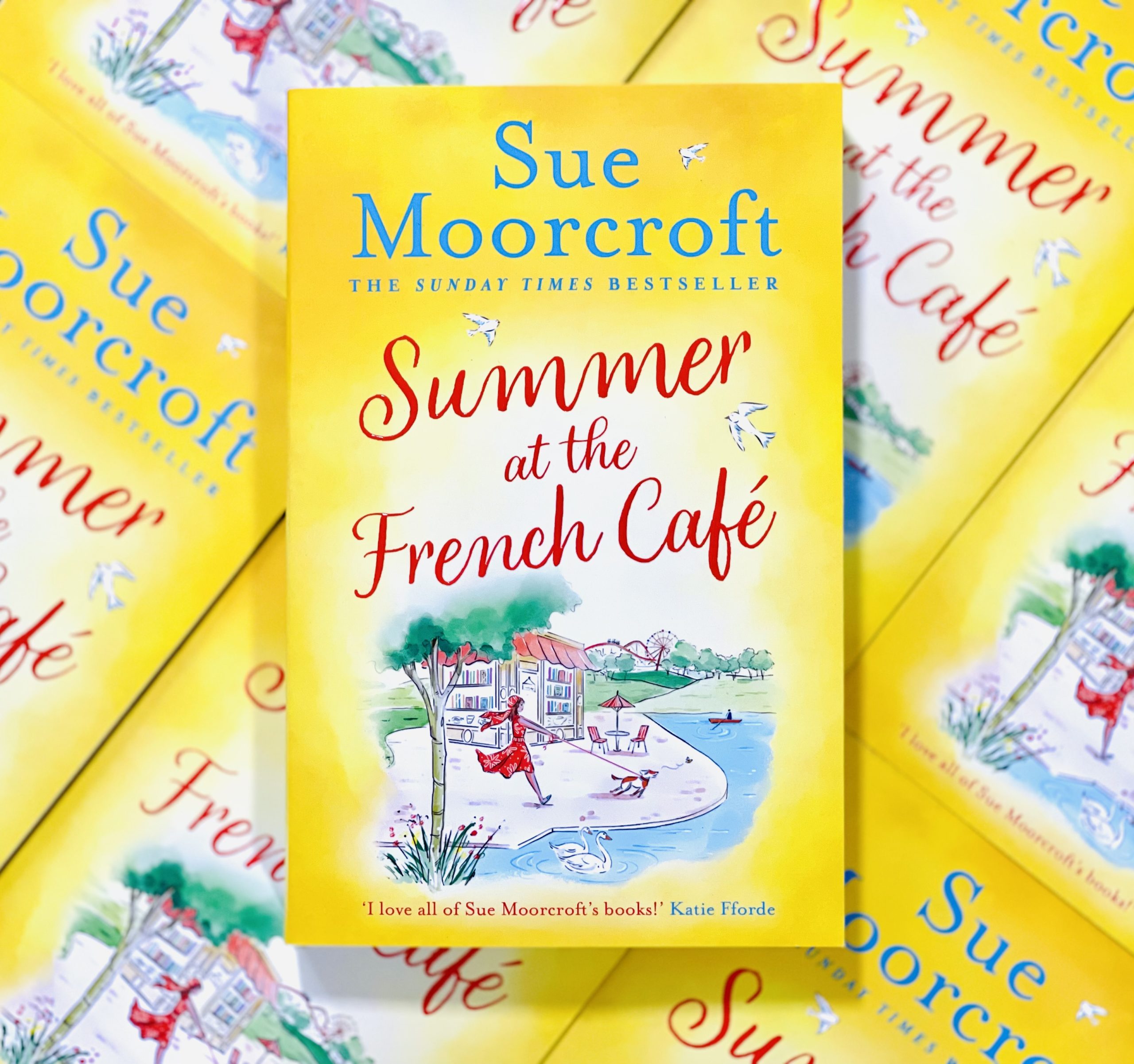 Summer at the French Cafe by Sue Moorcroft Tesselate