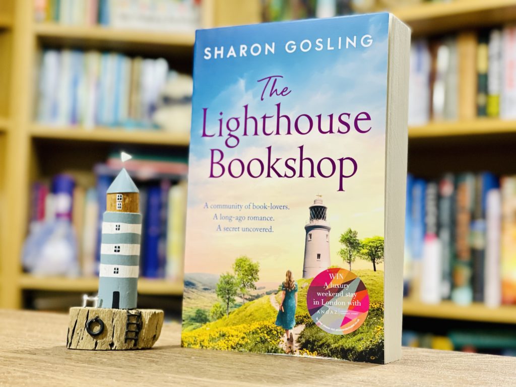 The Lighthouse Bookshop by Sharon Gosling Hero with Lighthouse