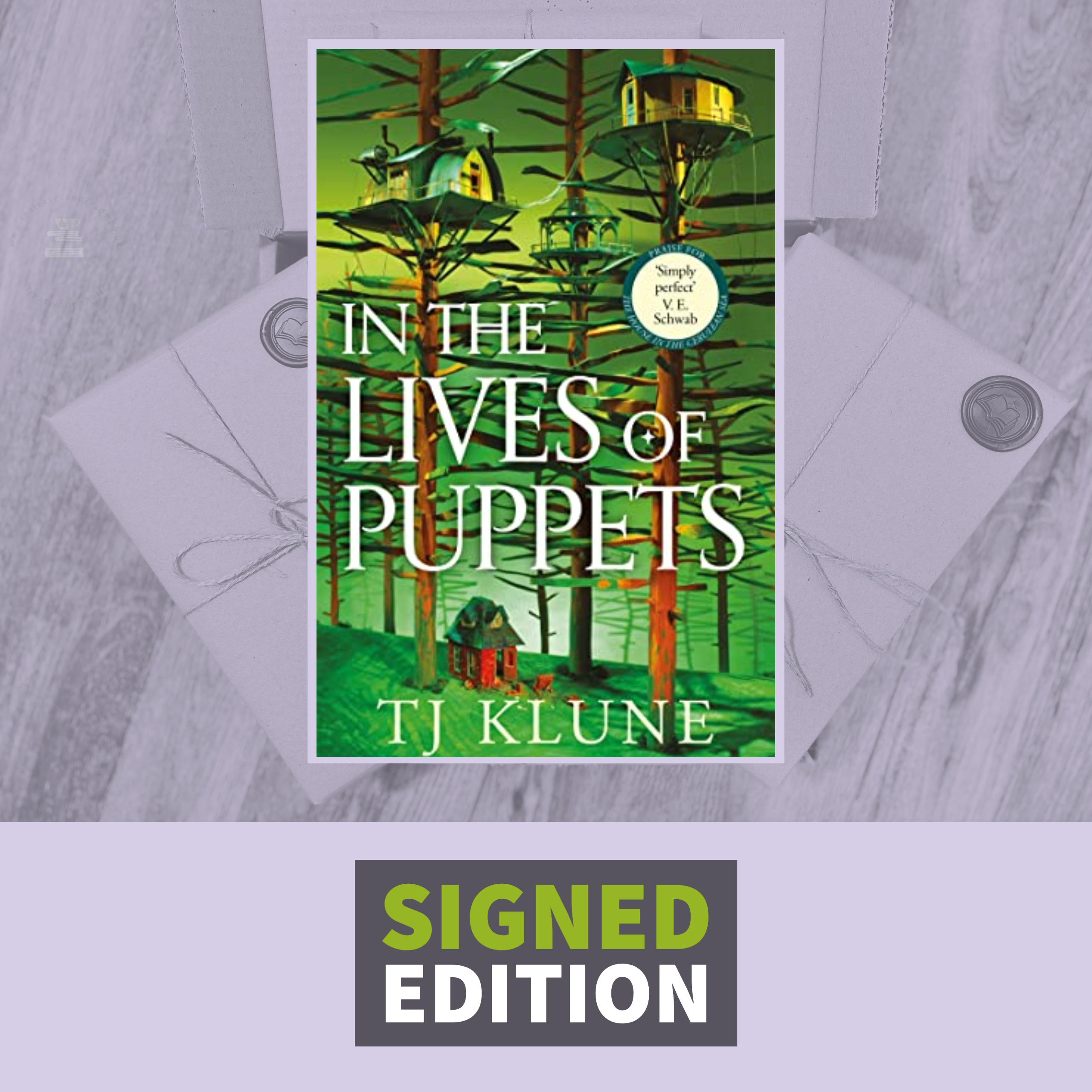 In The Lives of Puppets by T J Klune - (Signed Hardback Edition