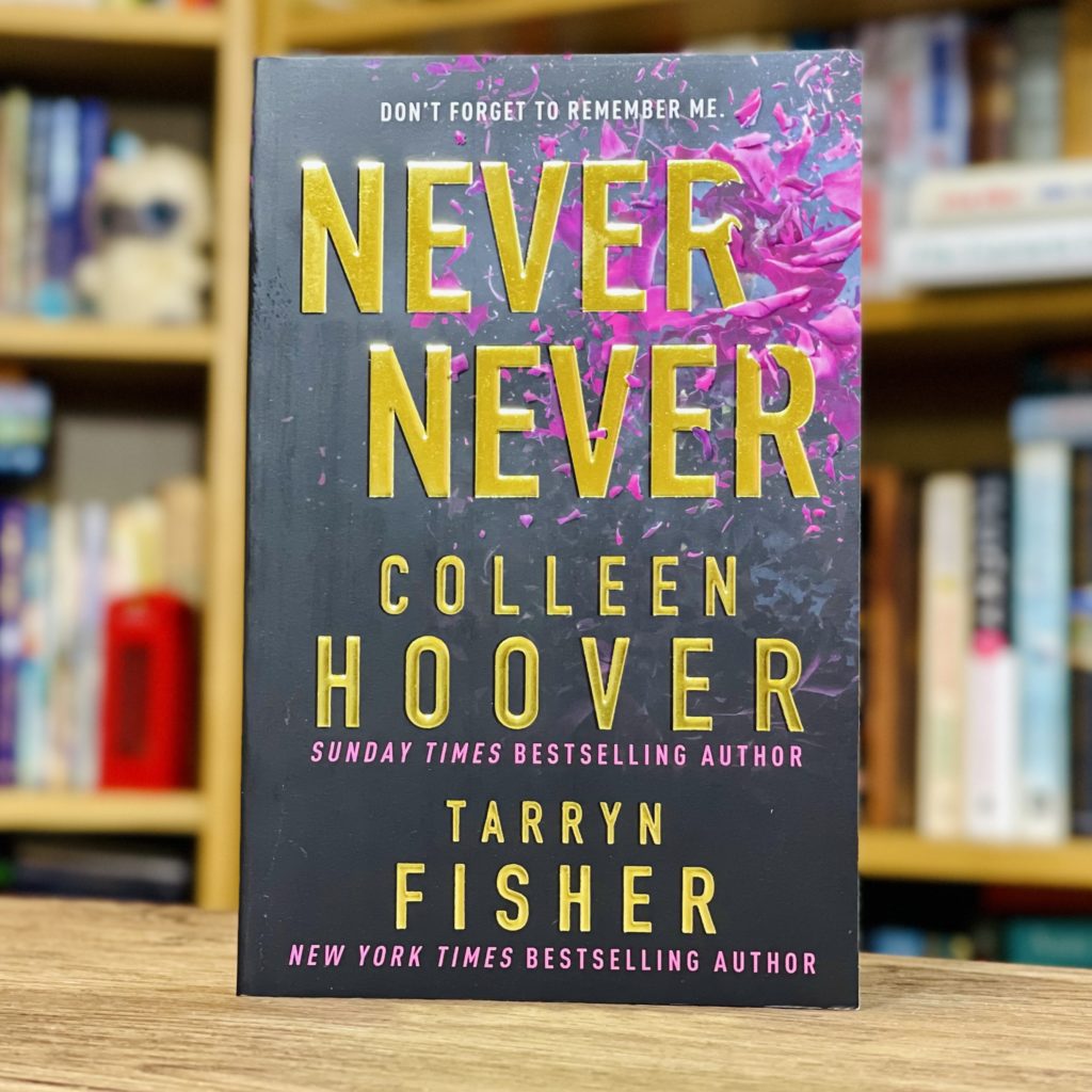 Never Never by Colleen Hoover and Tarryn Fisher Proof