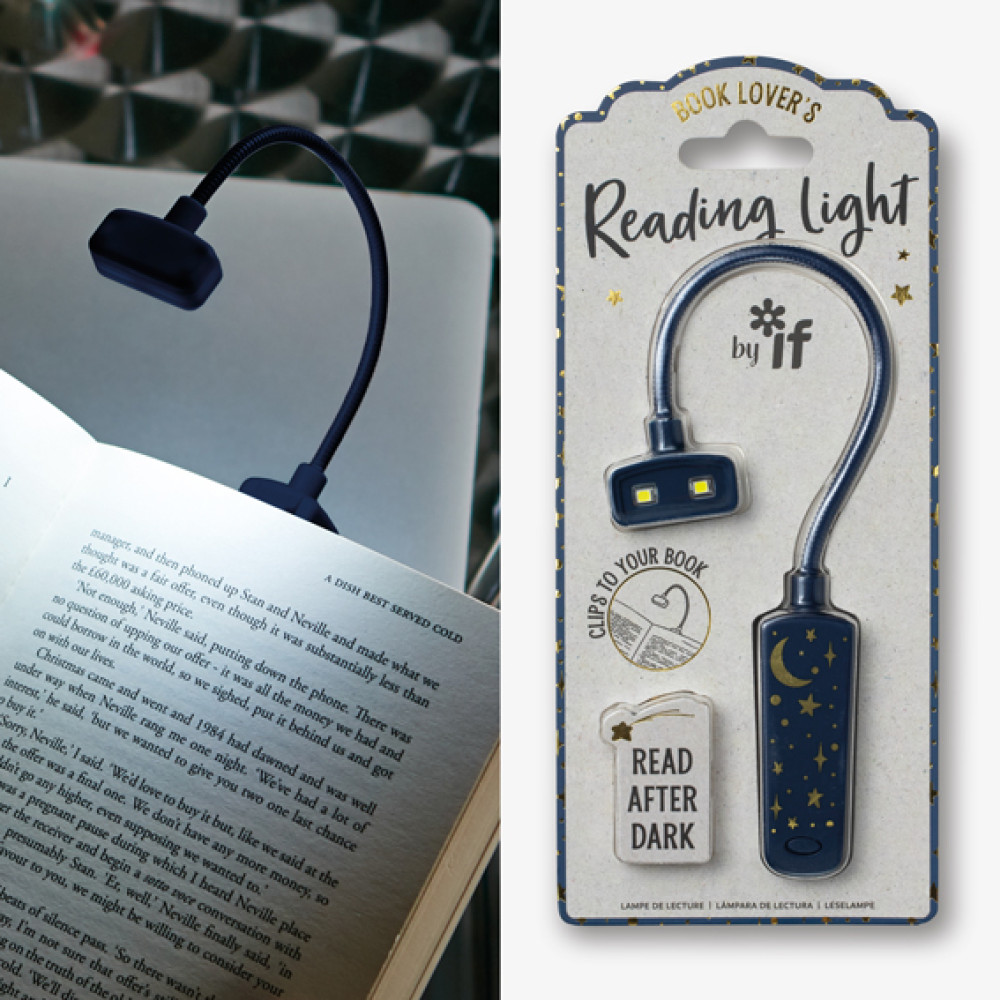 Book Lover's Reading Light - Tea Leaves & Reads