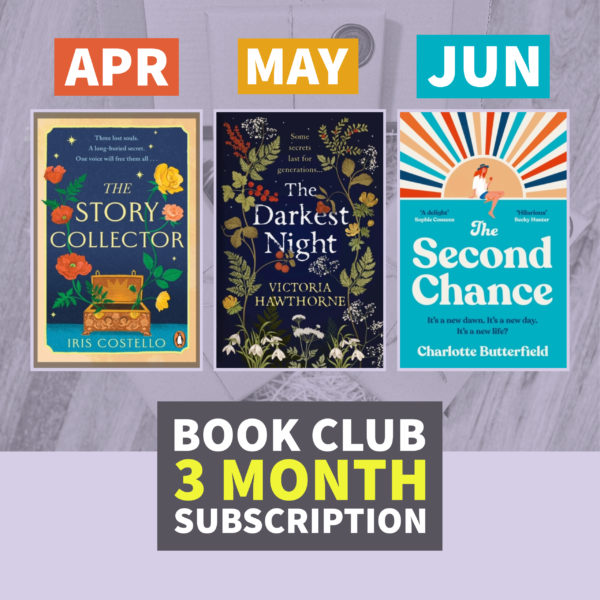 Tea Leaves & Reads 3 Month Book Club Subscription April - June 2024