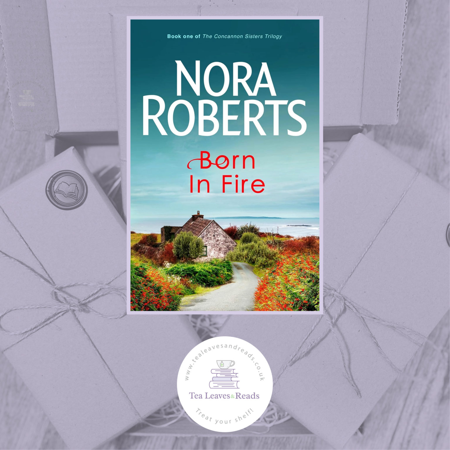 Born in Fire by Nora Roberts - Tea Leaves & Reads