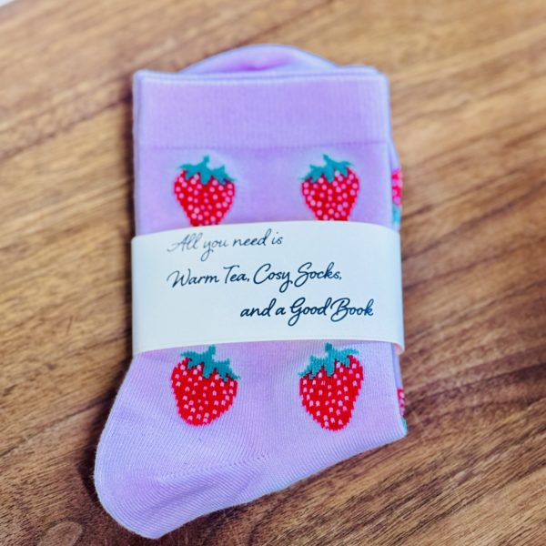 A Pair of Strawberry Socks