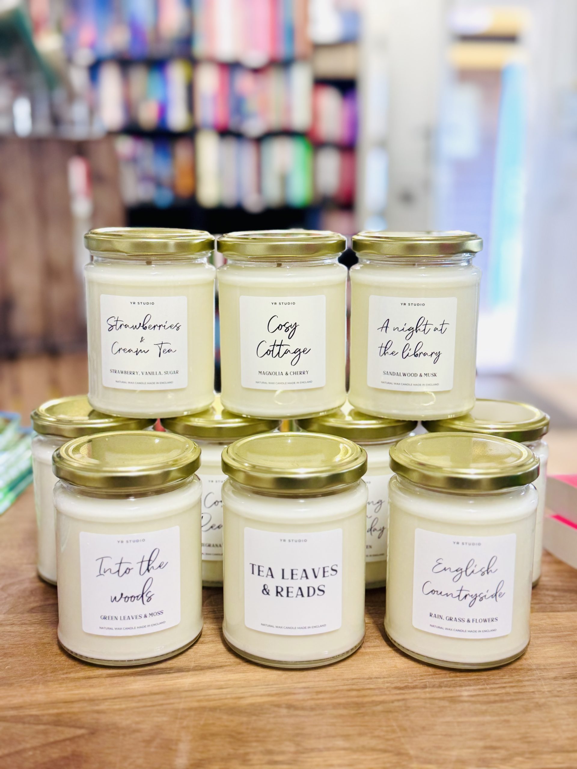 Bookish Candles
