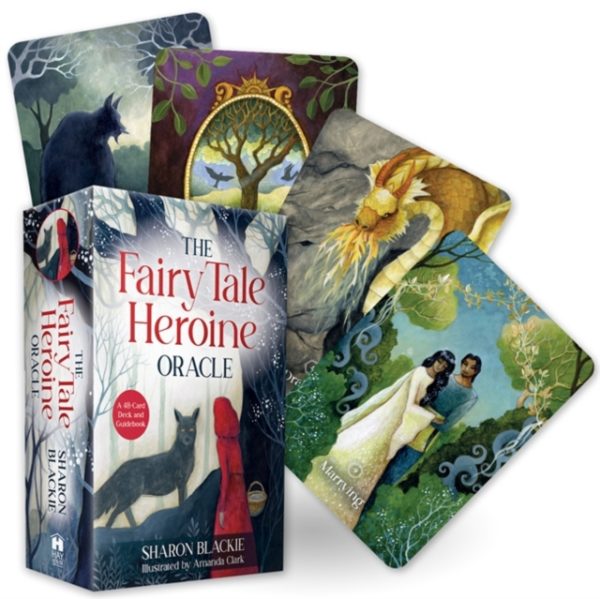 The Fairy Tale Heroine Oracle: A 48 Card Deck and Guidebook by Sharon Blackie Illustrated by Amanda Clark