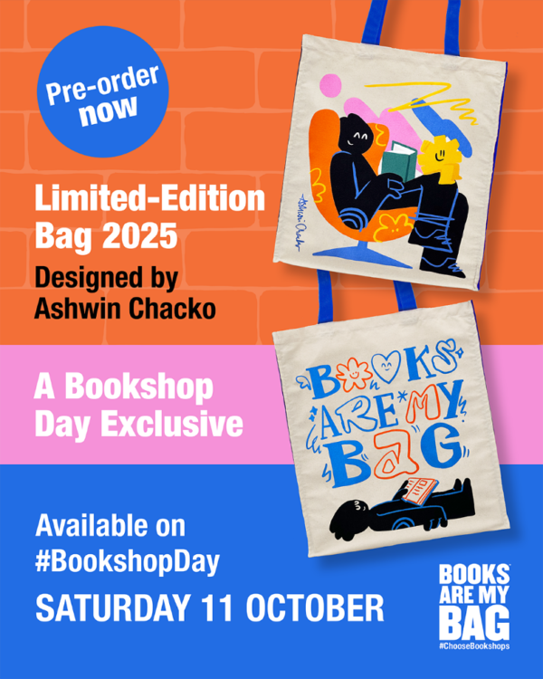 Books Are My Bag 2025 Ashwin Chacko Limited Edition Tote Bag
