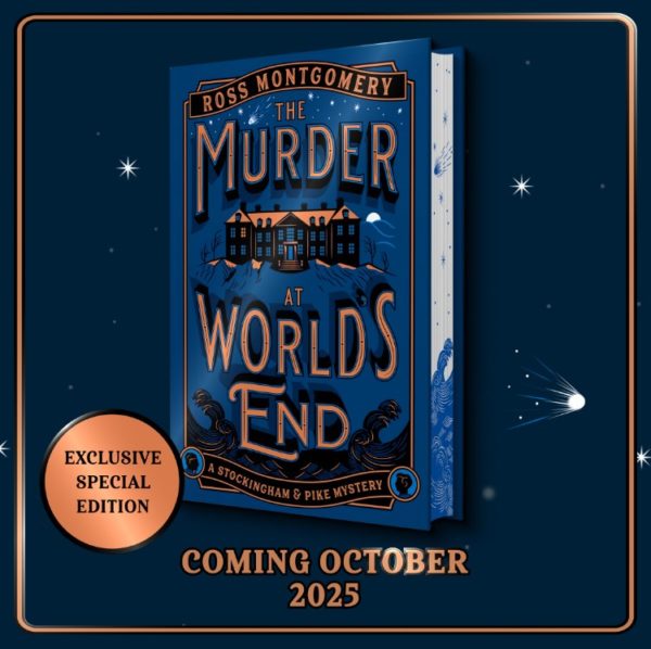 The Murder at World's End by Ross Montgomery (Signed Independent Bookshop Edition with Sprayed Edges) - Image 2