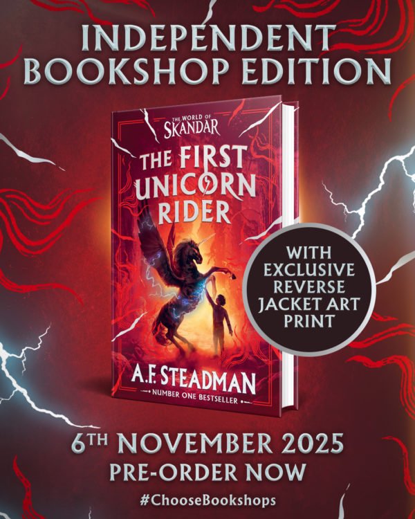 The First Unicorn Rider by A.F. Steadman - (Signed Independent Bookshop Exclusive Edition) - Image 2