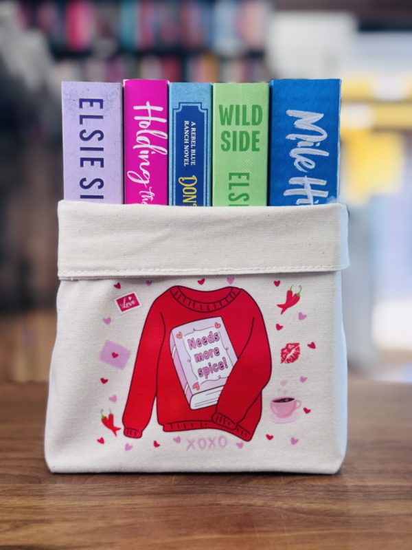 Needs More Spice Book Organiser for Spicy Romance Fans