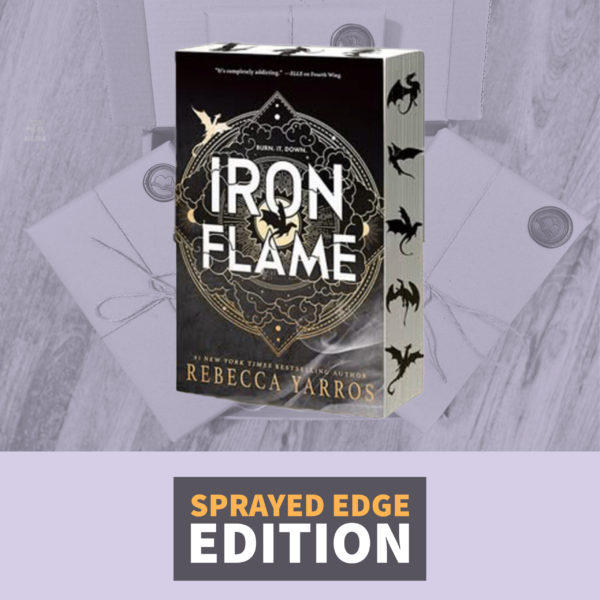 Iron Flame by Rebecca Yarros (Sprayed Edge Paperback Edition)
