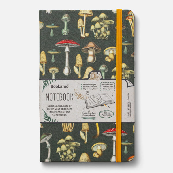 Mushroom Bookaroo A5 Journal - Lined