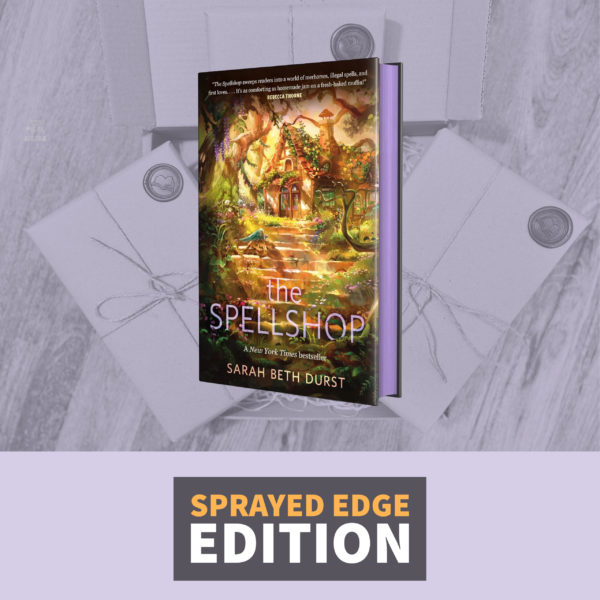 The Spellshop by Sarah Beth Durst (Sprayed Edge Edition)