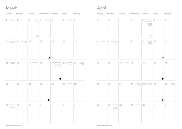 Angela Harding: Long Eared Owl 2026 Artisan Vegan Leather Diary Planner - Page to View with Notes - A5 - Image 2