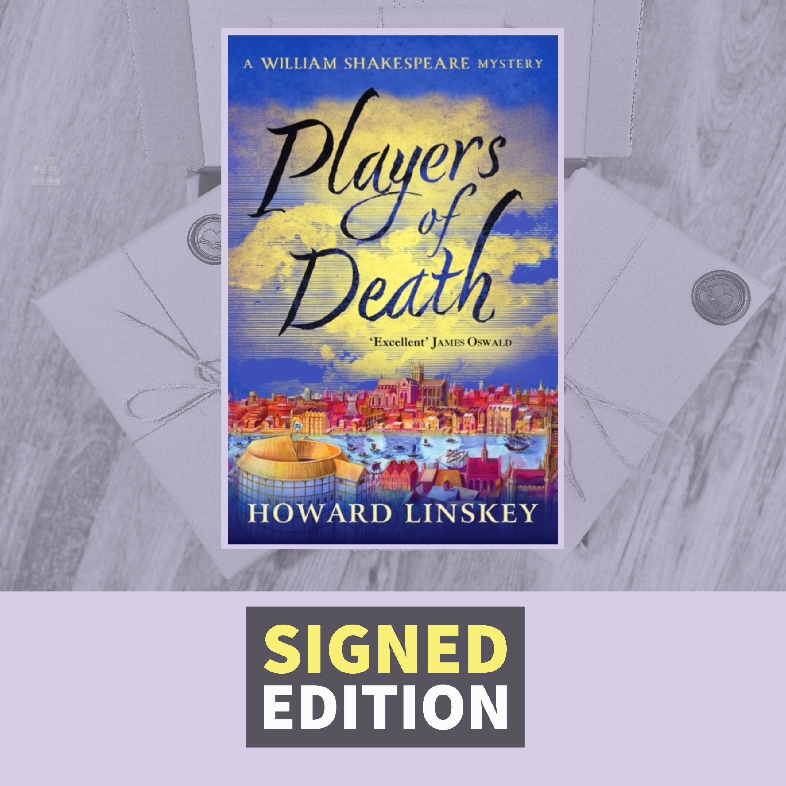 Players of Death by Howard Linskey (Signed Bookplate)