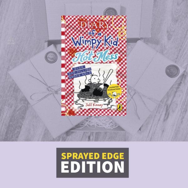 Diary of a Wimpy Kid: Hot Mess by Jeff Kinney (Sprayed Edge Edition)