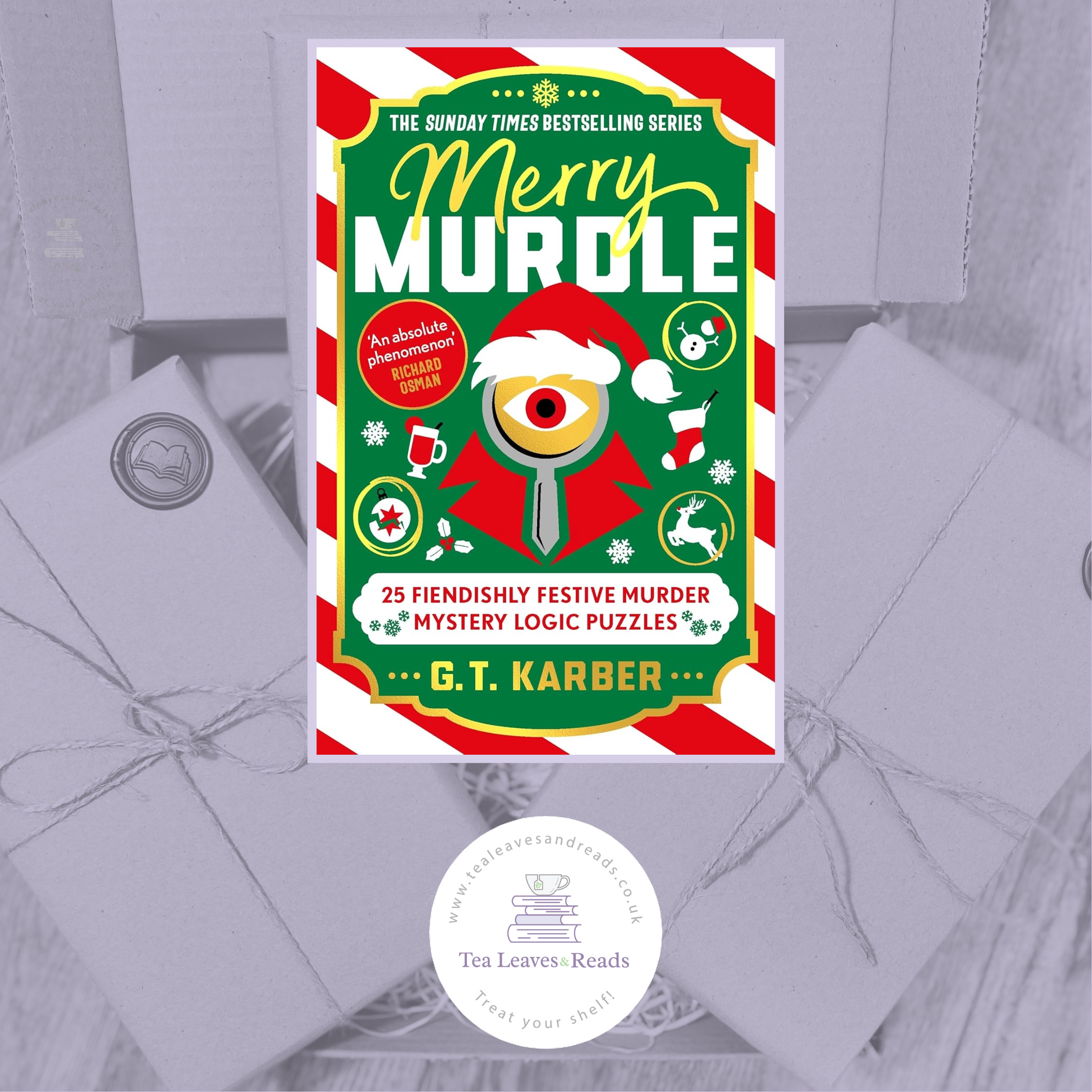 Merry Murdle: 25 Fiendishly Festive Murder Mystery Logic Puzzles by G.T Karber