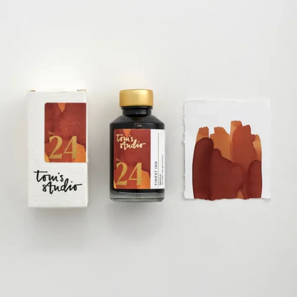 Tom's Studio Fountain Pen Ink 24 - Sepia