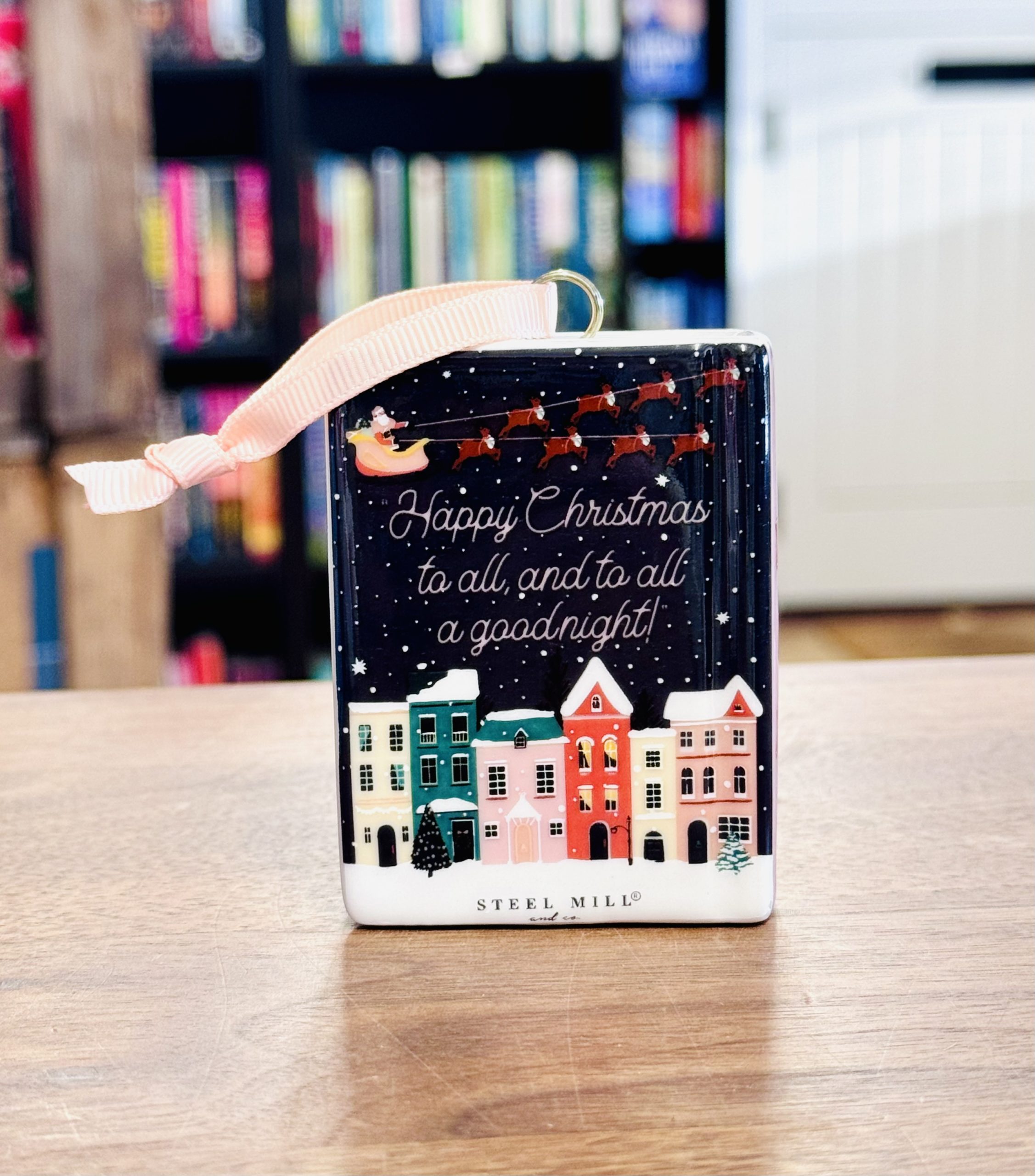 Twas The Night Before Christmas - Ceramic Ornament - Image 2