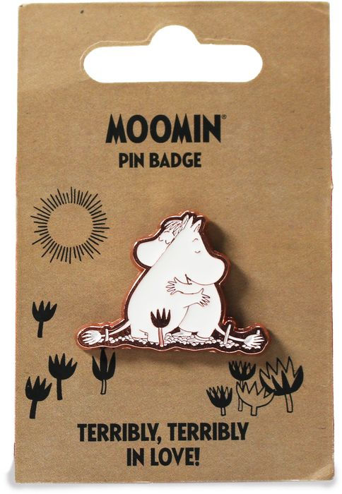 Pin Badge - Enamel - Moomin Hug