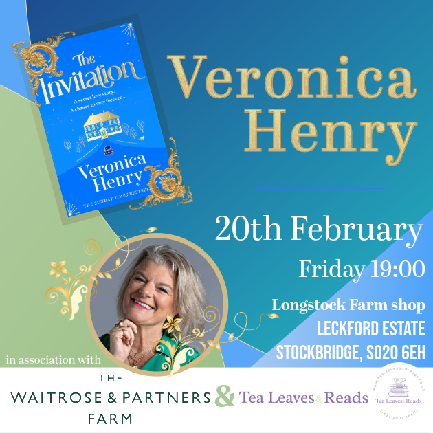 An Evening With Veronica Henry - February 20th 2026 - Longstock Farm Shop