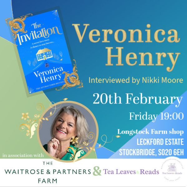 An Evening With Veronica Henry interviewed by Nikki Moore - February 20th 2026 - Longstock Farm Shop