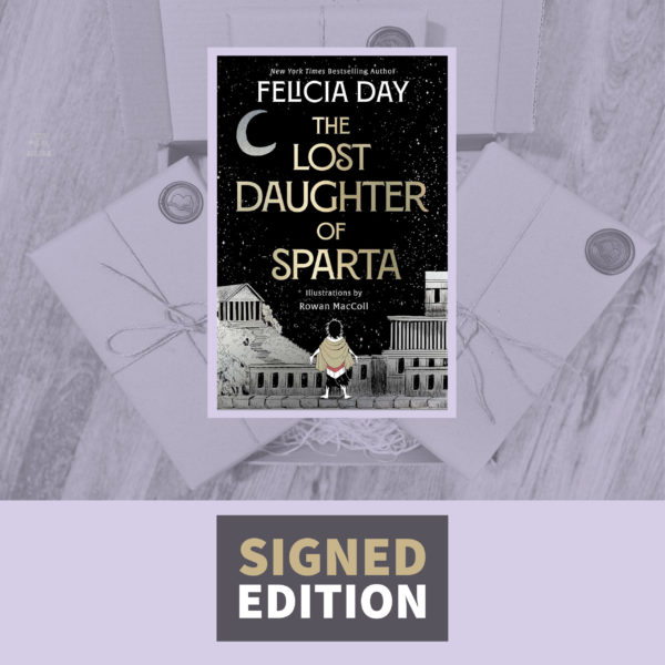 The Lost Daughter of Sparta by Felicia Day (Grahic Novel with Signed Bookplate) Illustrated by Rowan McColl