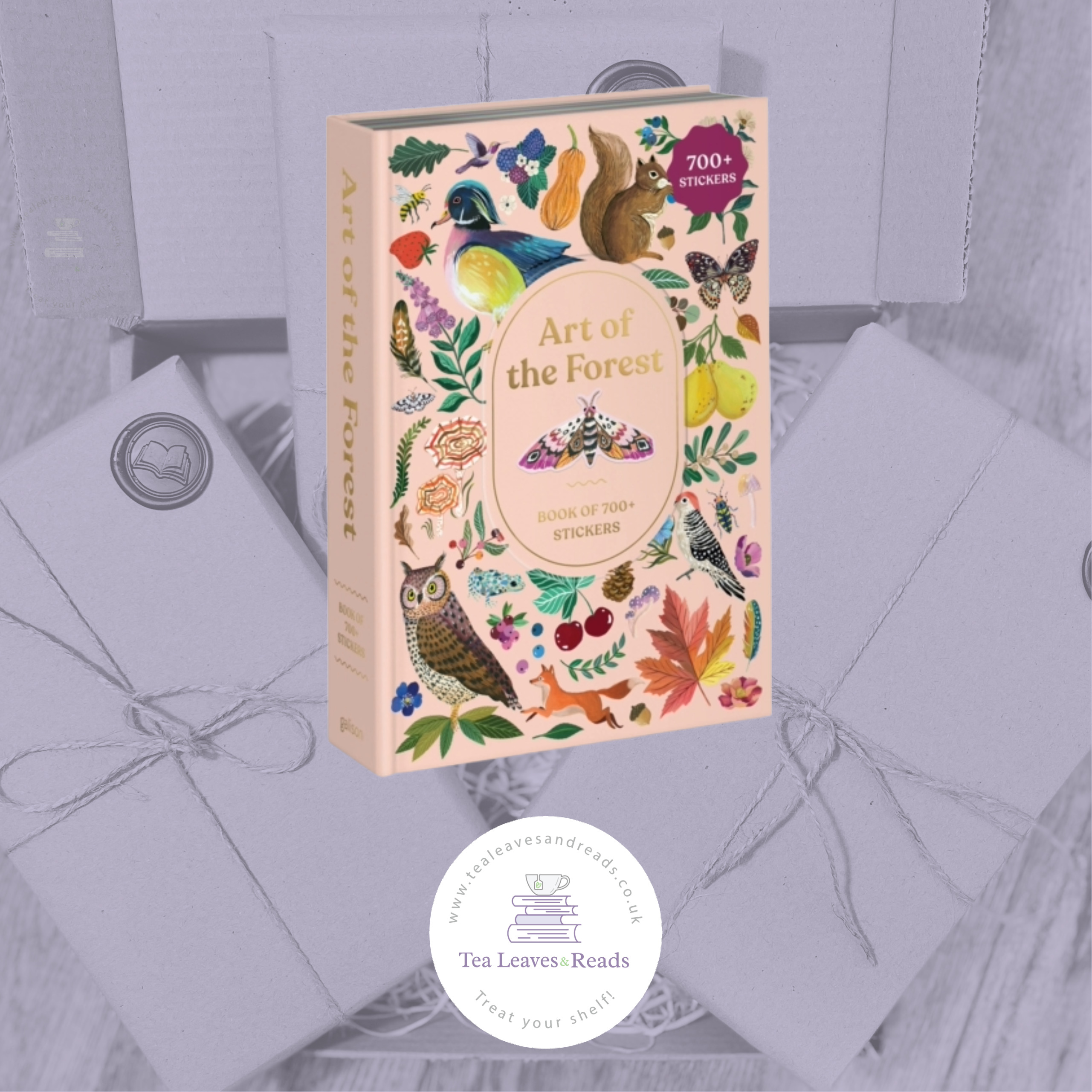 Art of the Forest: 100 Page Sticker Book