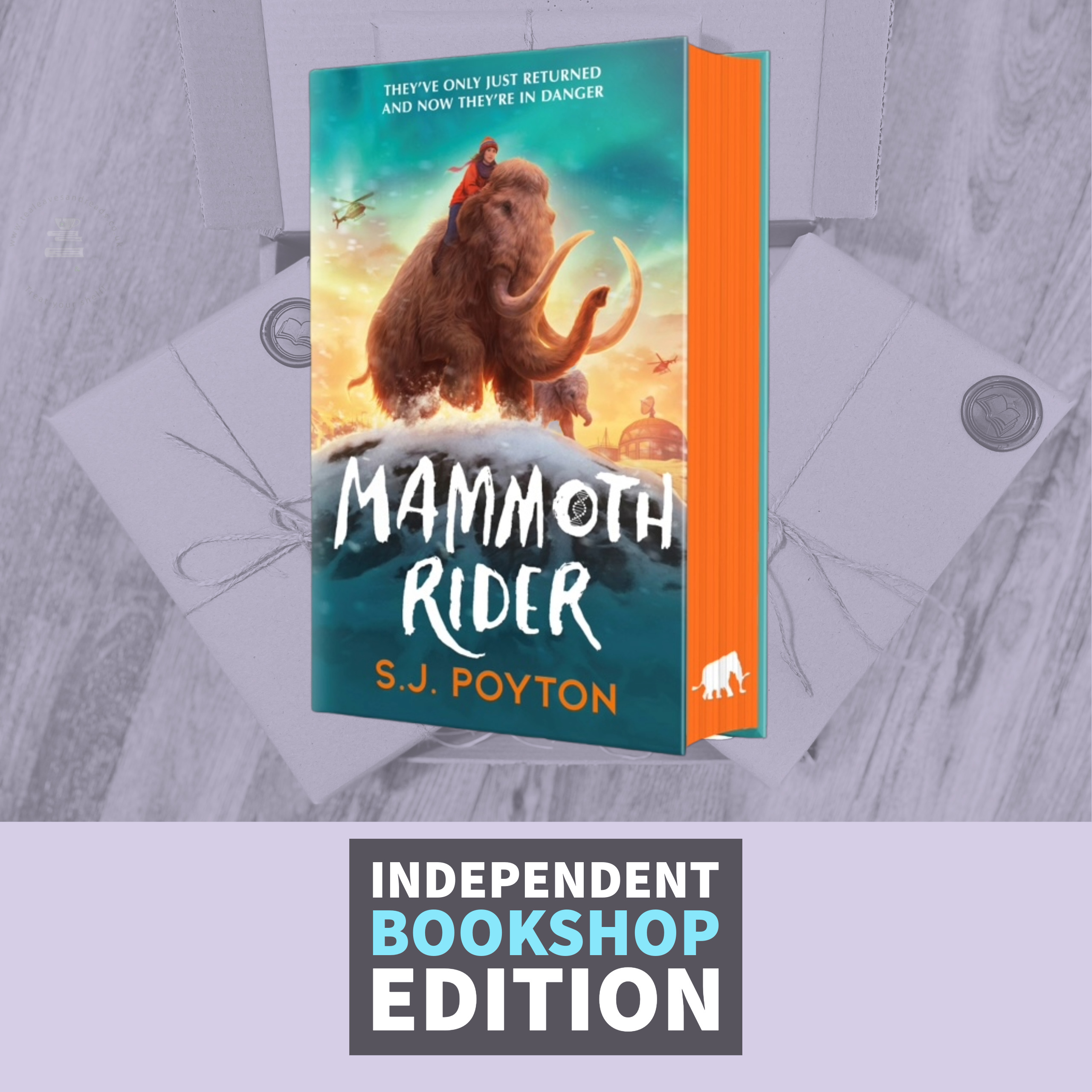 Mammoth Rider by S.J. Poyton (Signed Independent Bookshop Edition with Sprayed Edges)