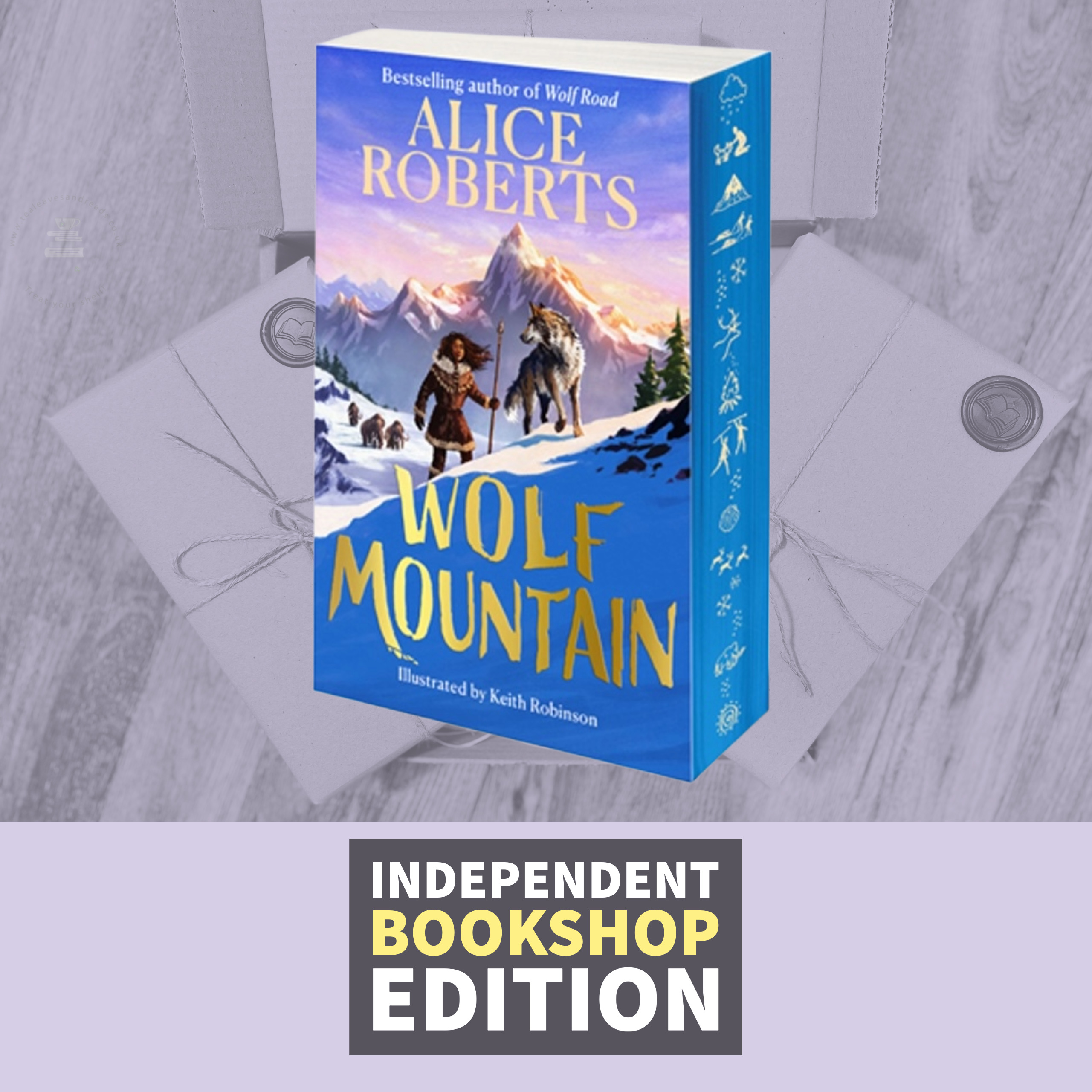 Wolf Mountain by Alice Roberts (Independent Bookshop Edition)