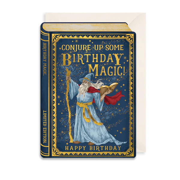 Book Birthday Card: Birthday Magic