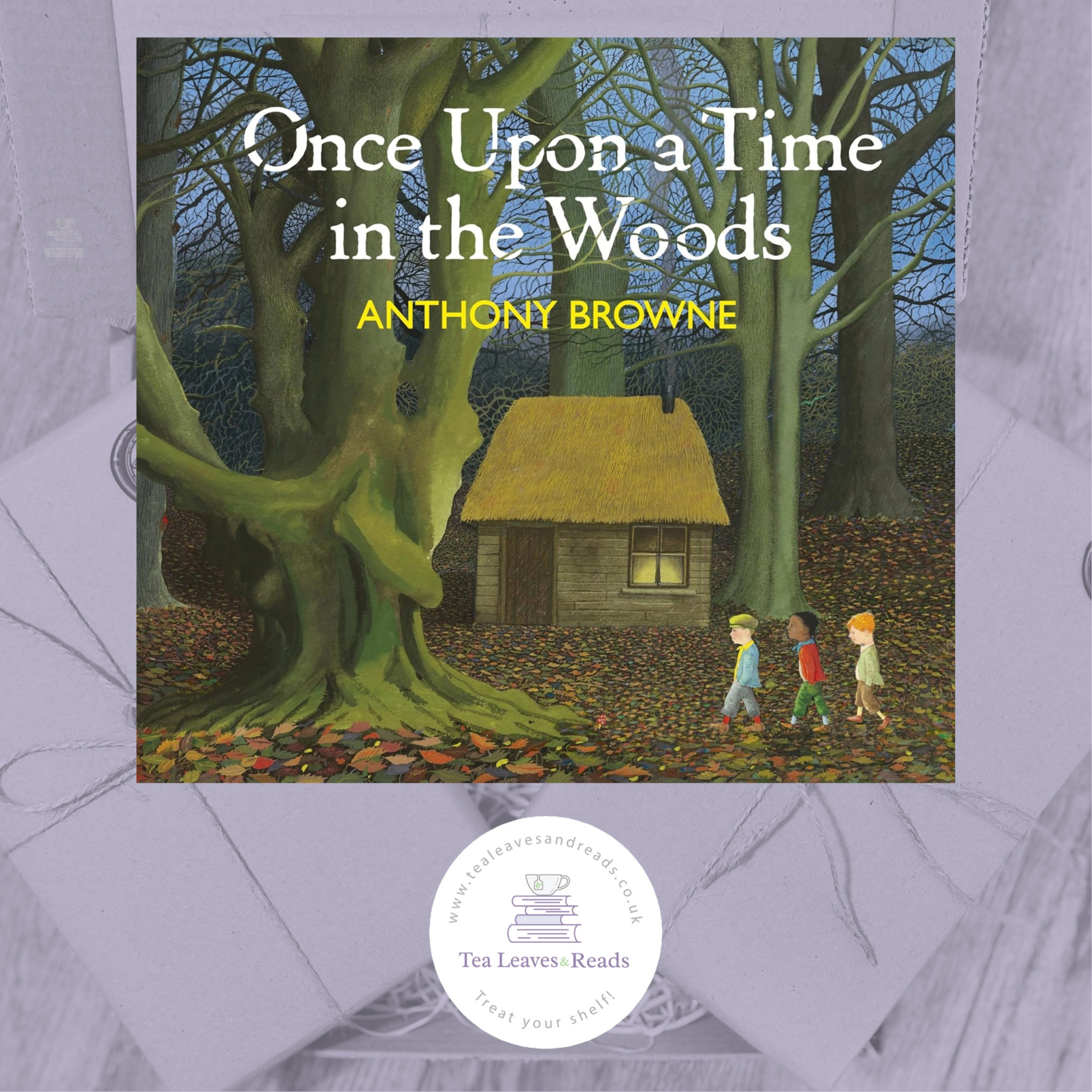 Once Upon a Time in the Woods by Anthony Browne - Tea Leaves & Reads