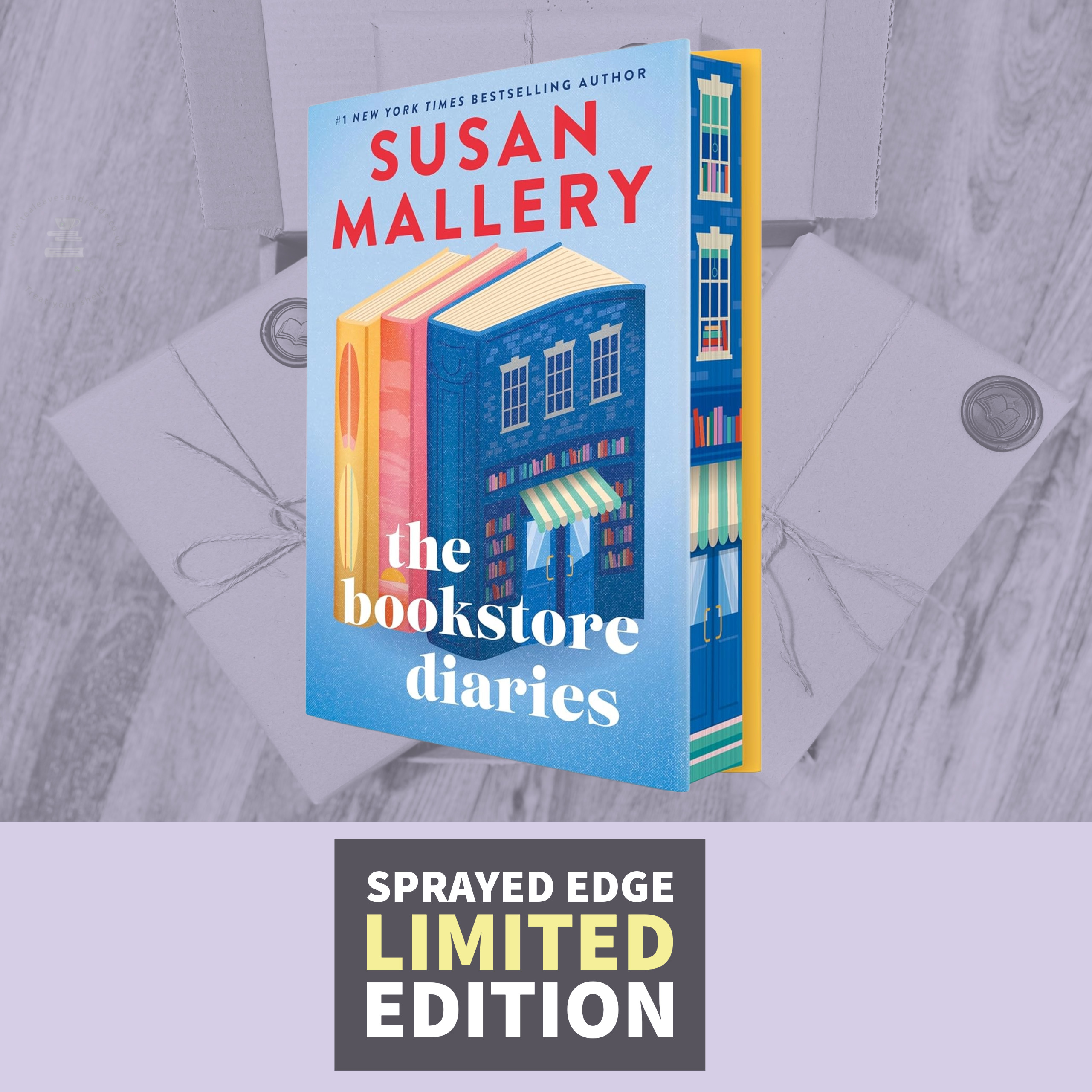 The Bookstore Diaries by Susan Mallery (Collector's Edition with Sprayed Edges)