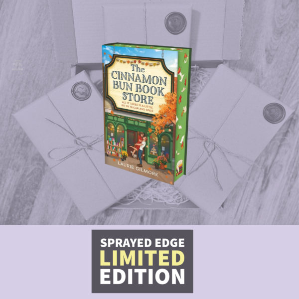 The Cinnamon Bun Book Store by Laurie Gilmore (Sprayed Edge Collector's Edition)