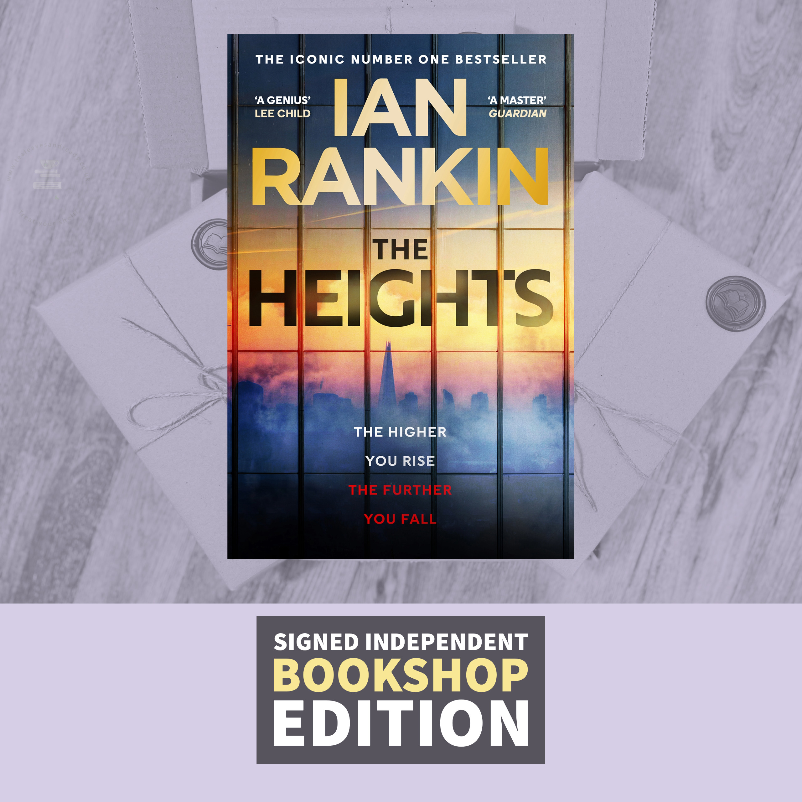 The Heights by Ian Rankin (Exclusive Independent Bookshop Edition Signed by the Author)