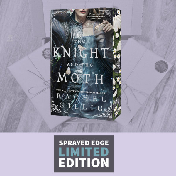 The Knight and the Moth by Rachel Gillig (Limited Sprayed Edge Paperback with Silver Foiled Cover)
