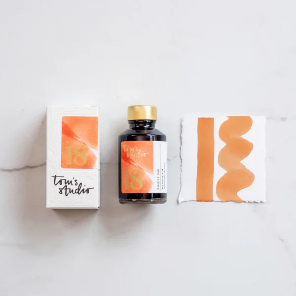 Tom's Studio Fountain Pen Ink 18 - Marmalade