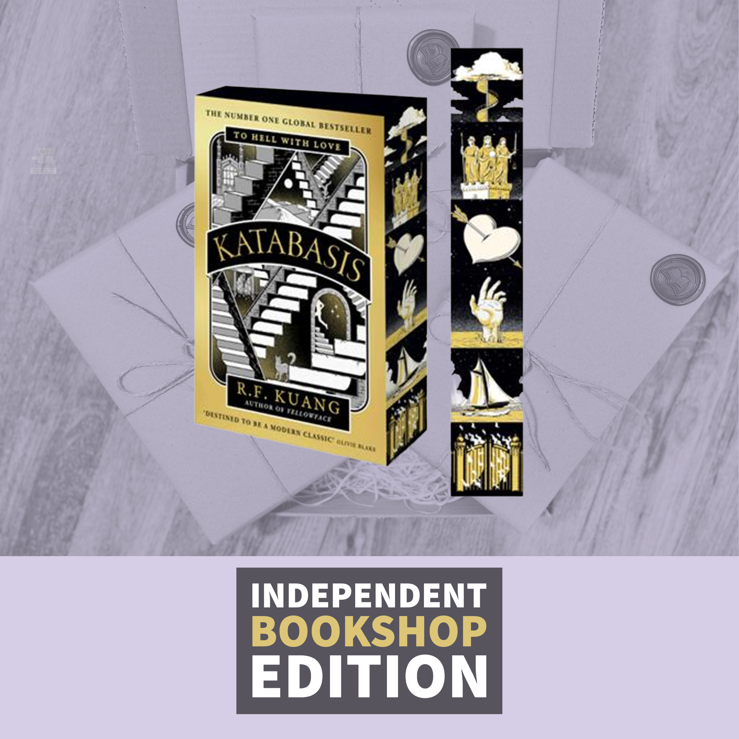 Katabasis by R.F. Kuang (Independent Bookshop Exclusive Edition with Digital Edges)