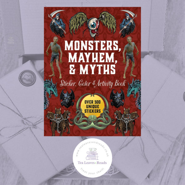 Monsters, Mayhem & Myths: Sticker Color & Activity Book - Over 500 Macabre Stickers