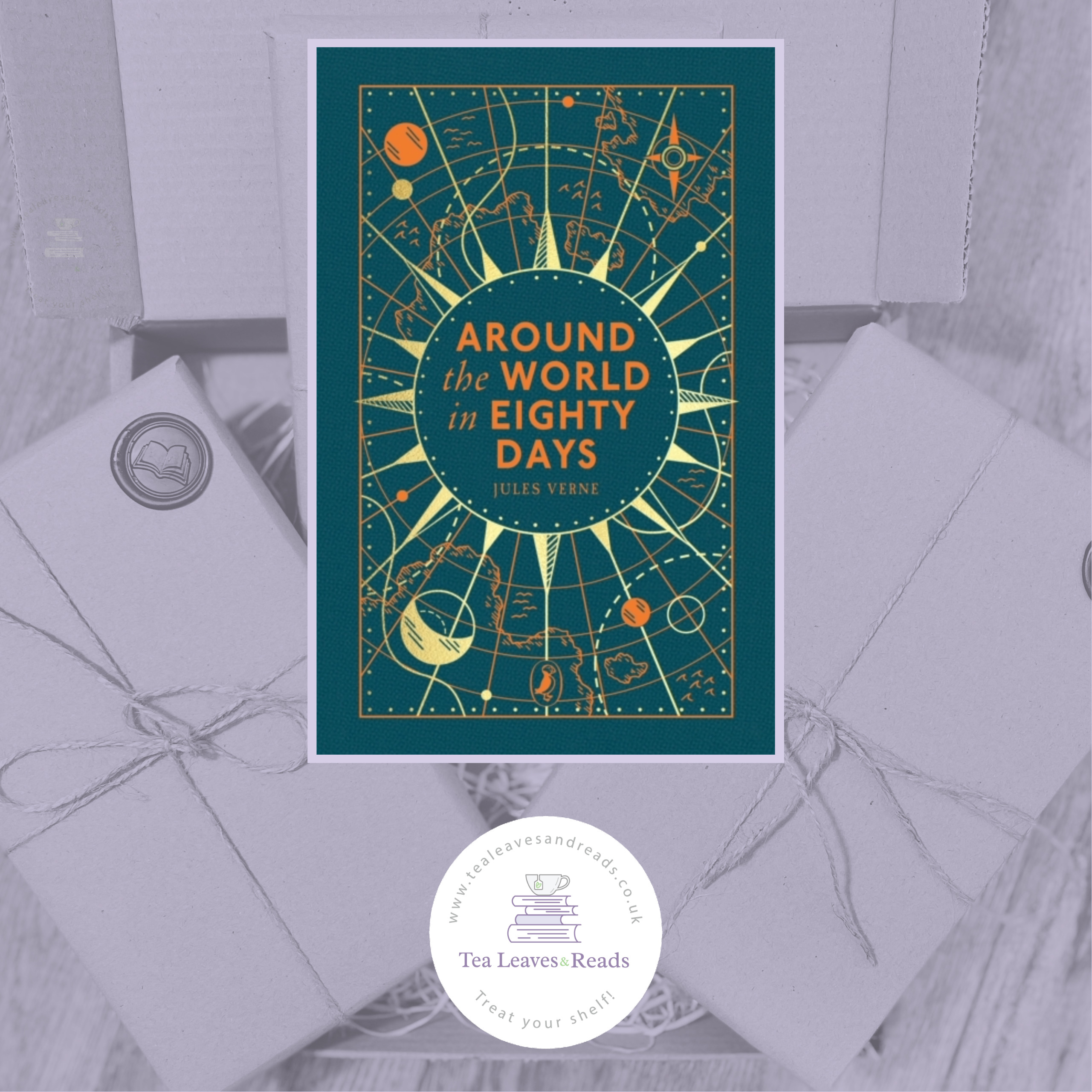 Around the World in Eighty Days by Jules Verne - Puffin Clothbound Classic