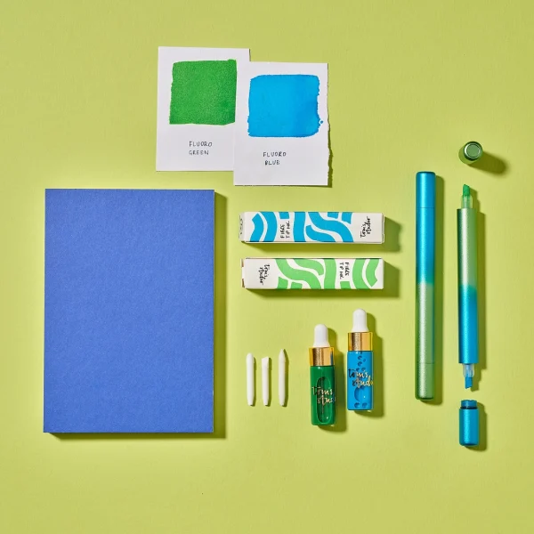 Tom's Studio Ori The Infinitely Refillable Highlighter - Blue Green