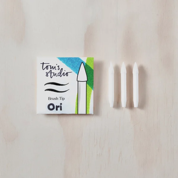 Tom's Studio - Ori Brush Replacement Tips (Pack of Three)