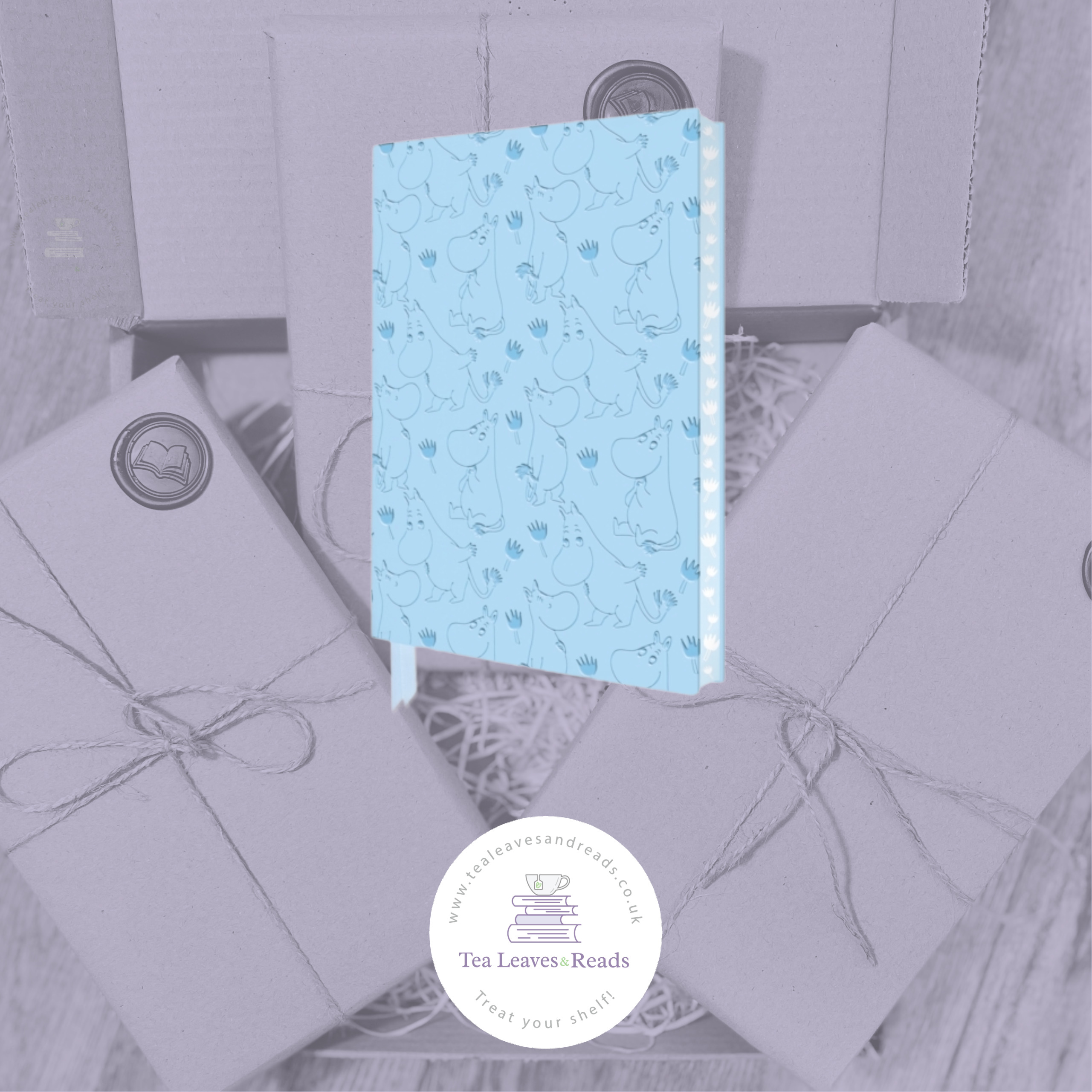 Moomin and Flowers Artisan Art Notebook (Flame Tree Journals)