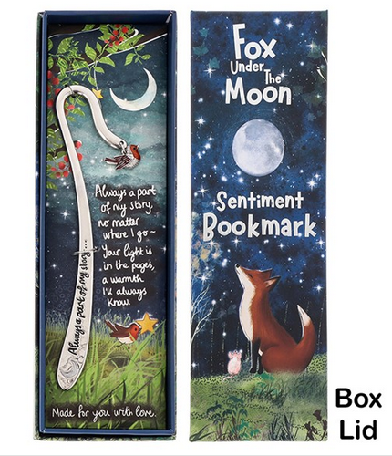 Fox Under the Moon Bookmark: Part of My Story
