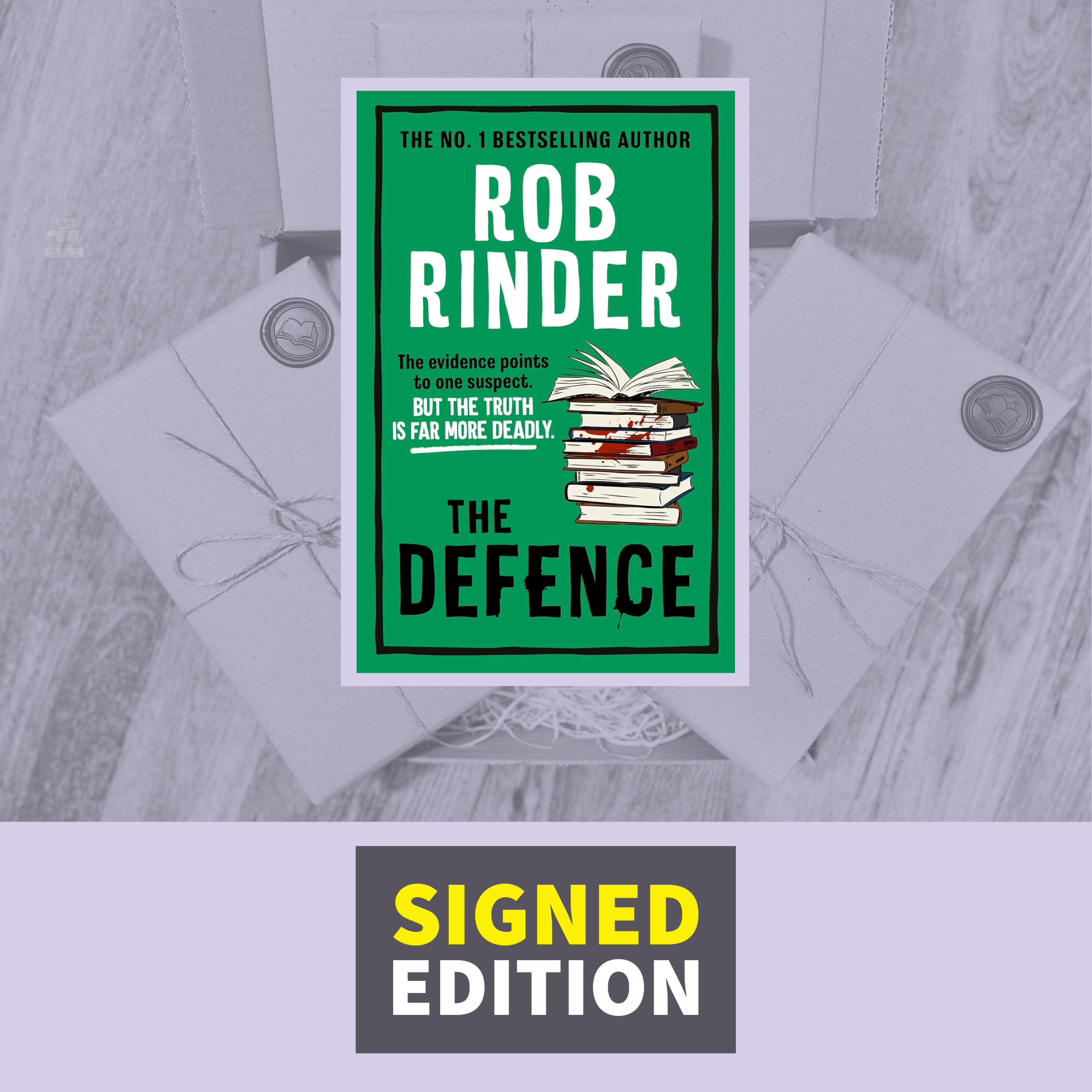 The Defence by Rob Rinder (Signed by the Author)