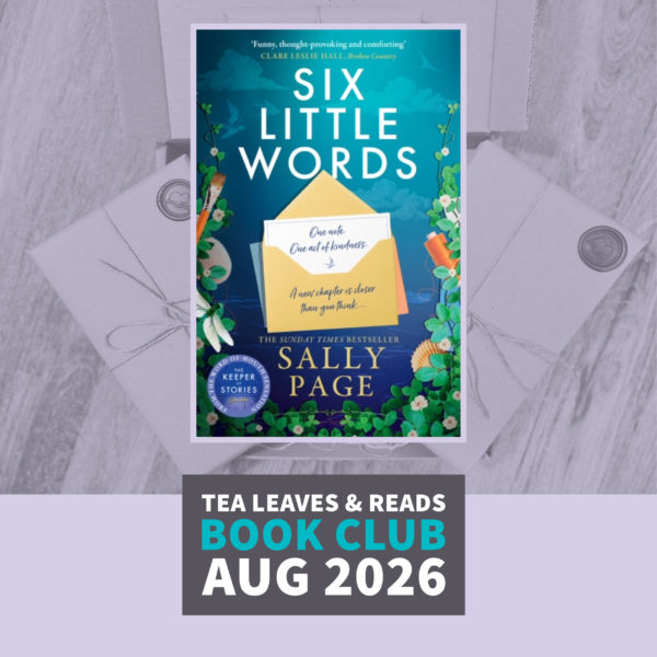 August Book Club - Six Little Words by Sally Page (Signed by the Author)