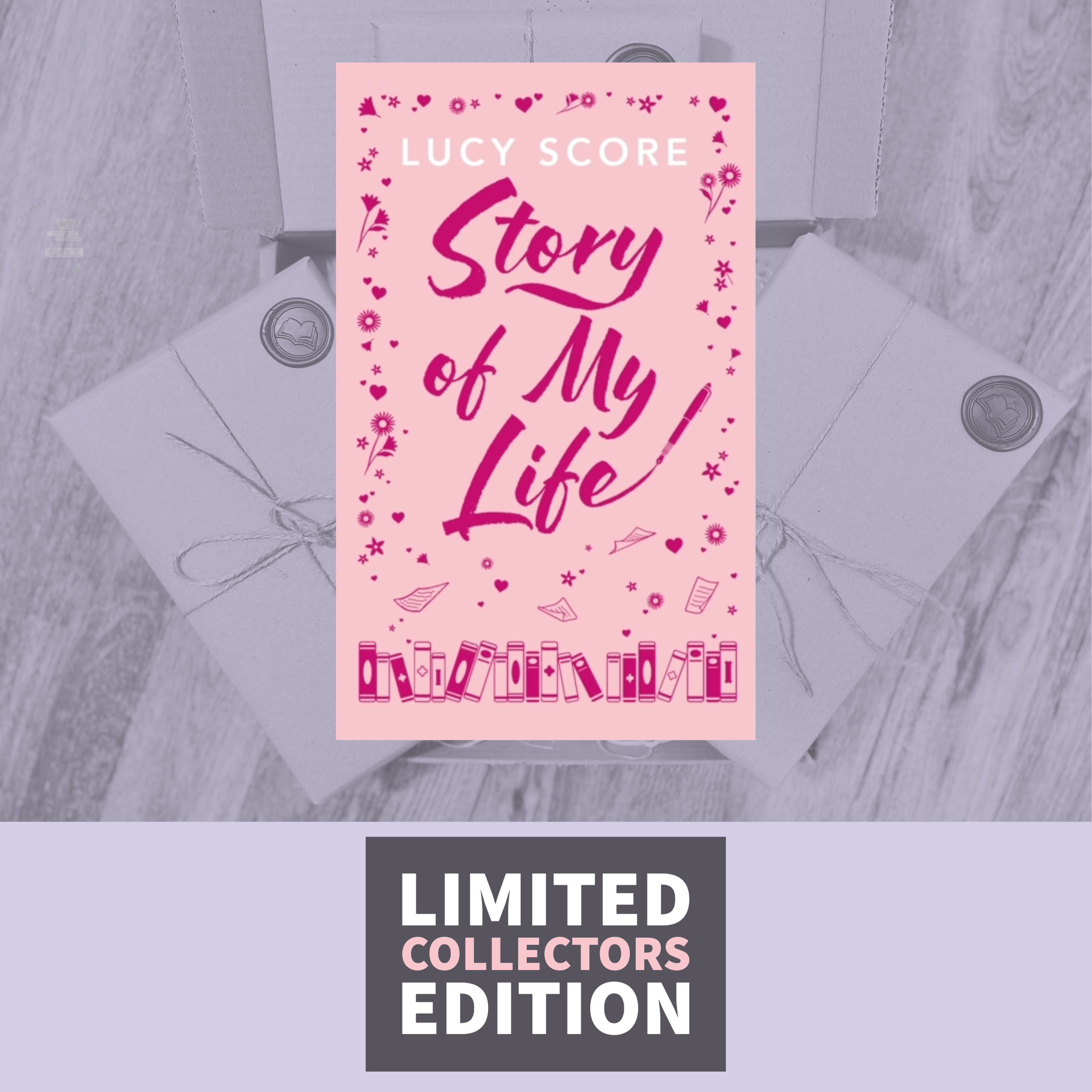 Story of my Life by Lucy Score (Book One Story Lake) Limited Collectors Edition