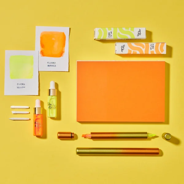 Tom's Studio Ori The Infinitely Refillable Highlighter - Orange Yellow